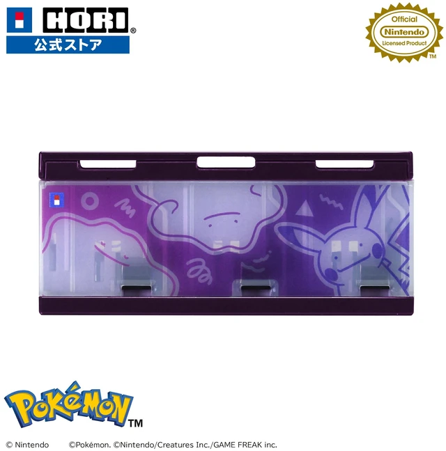 Main image of Japan HORI Push Card Case 6 for Nintendo Switch 2 Ditto Pokemon