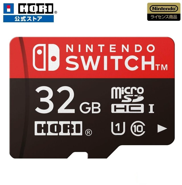 Main image of Japan HORI microSD Card for Nintendo Switch 32GB NSW-043