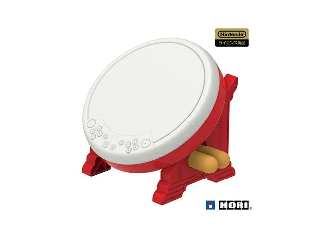 Alt view image 4 of 7 - Japan HORI Taiko no Tatsujin Drum Controller & Sticks for Nintendo Switch