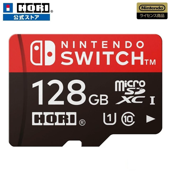 Main image of Japan HORI microSD Card for Nintendo Switch 128GB NSW-075