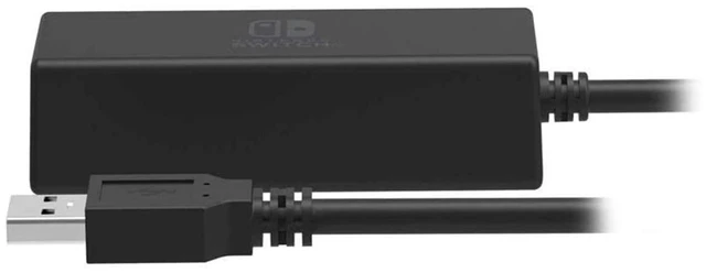 Alt view image 4 of 7 - Japan HORI Official Nintendo Licensed LAN Adapter for Nintendo Switch NSW-004