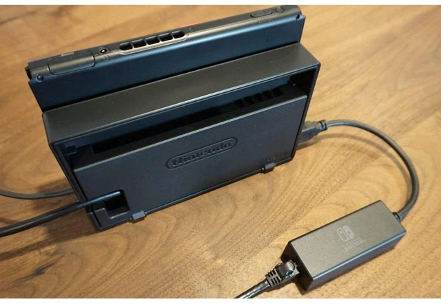 Alt view image 5 of 7 - Japan HORI Official Nintendo Licensed LAN Adapter for Nintendo Switch NSW-004