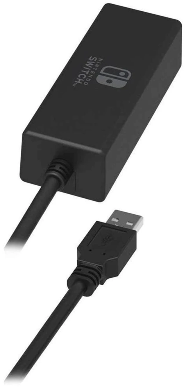 Alt view image 3 of 7 - Japan HORI Official Nintendo Licensed LAN Adapter for Nintendo Switch NSW-004