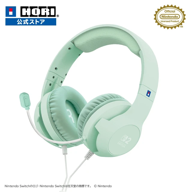 Alt view image 4 of 7 - Japan HORI Gaming Headset Standard for Nintendo Switch 2 Black