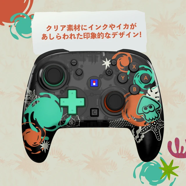 Alt view image 5 of 7 - Japan Splatoon Raiders Wireless HORIPAD TURBO for Nintendo Switch 2