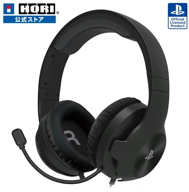 Main image of Japan HORI Gaming Headset Standard for PS5 PS4 PC Black