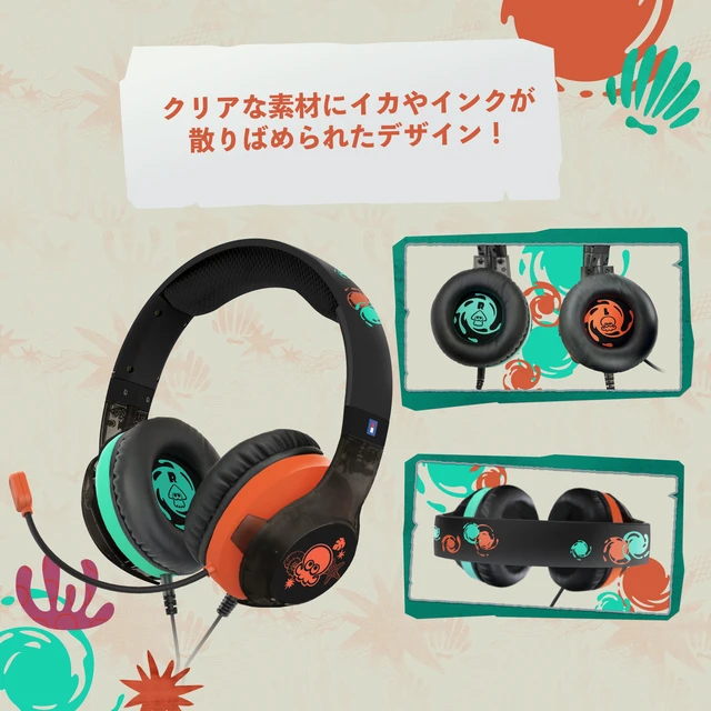 Alt view image 5 of 7 - Japan Splatoon Raiders Gaming Headset Standard for Nintendo Switch