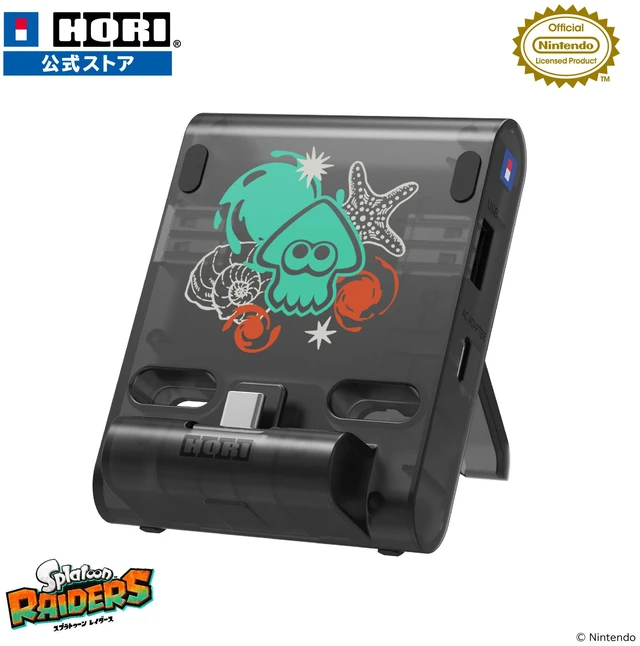 Main image of Japan Splatoon Raiders Portable USB Hub Stand 2 Port for Nintendo Switch 2