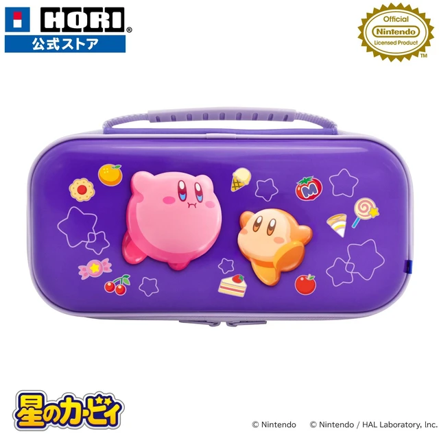 Main image of Japan Kirby Hybrid Pouch for Nintendo Switch 2 Kirby & Waddle Dee