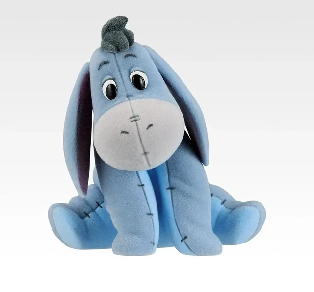 Main image of Ichiban Kuji Winnie the Pooh 100th Anniv. E: Eeyore Flocked Figure