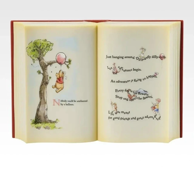 Main image of Ichiban Kuji Winnie the Pooh 100th Ann. A: Book-Shaped Light