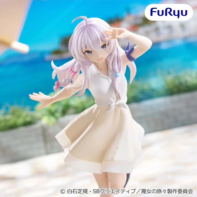 Alt view image 4 of 5 - Wandering Witch: The Journey of Elaina - Muchute Figure Elaina White Ver.