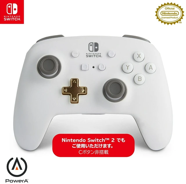 Main image of Japan PowerA Enhanced Wireless Controller for Nintendo Switch - White