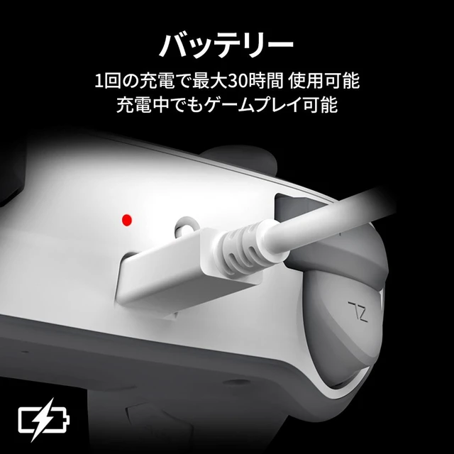 Alt view image 4 of 7 - Japan PowerA Enhanced Wireless Controller for Nintendo Switch - White
