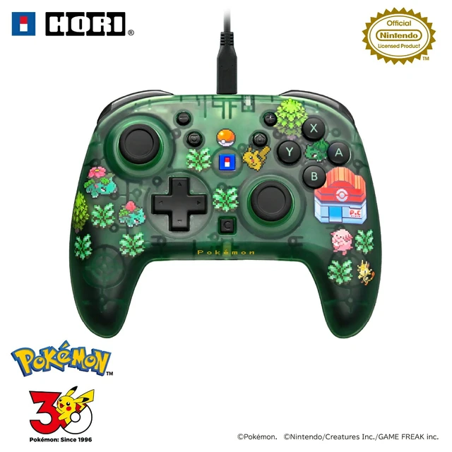 Alt view image 2 of 7 - Japan Wired HORIPAD TURBO for Nintendo Switch Pixel - Green