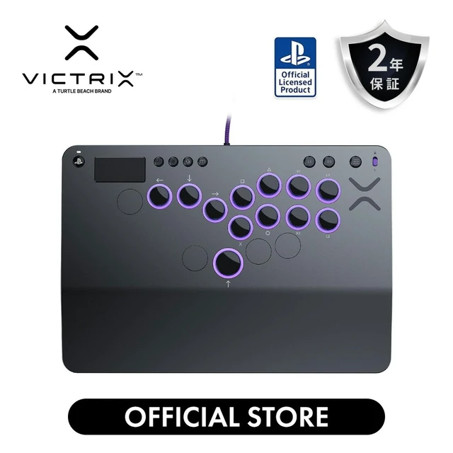 Main image of Japan Victrix Pro KO Leverless Fight Stick PS PC Arcade Controller