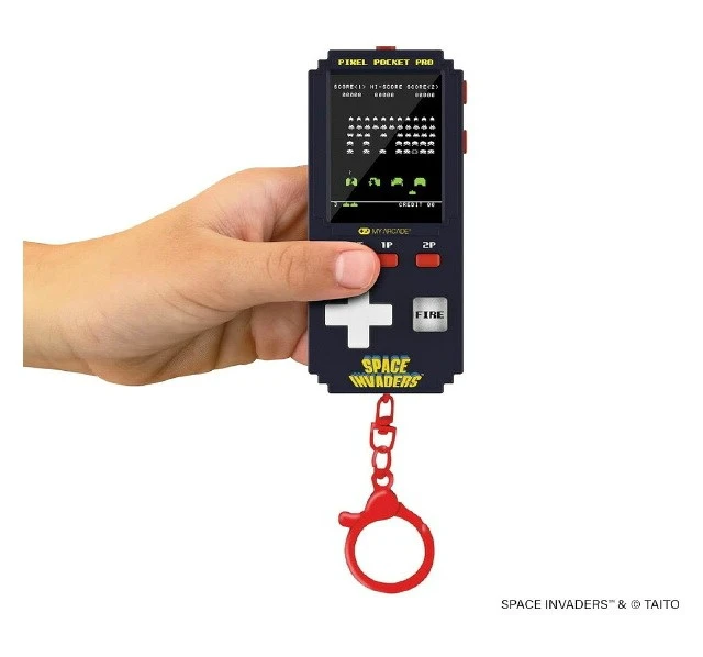 Alt view image 3 of 5 - Japan InfoLens SPACE INVADERS Pixel Pocket Pro