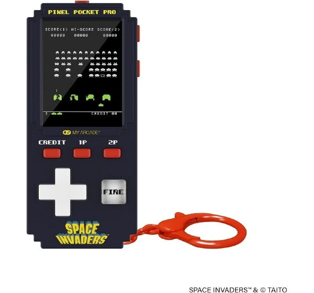 Alt view image 5 of 5 - Japan InfoLens SPACE INVADERS Pixel Pocket Pro