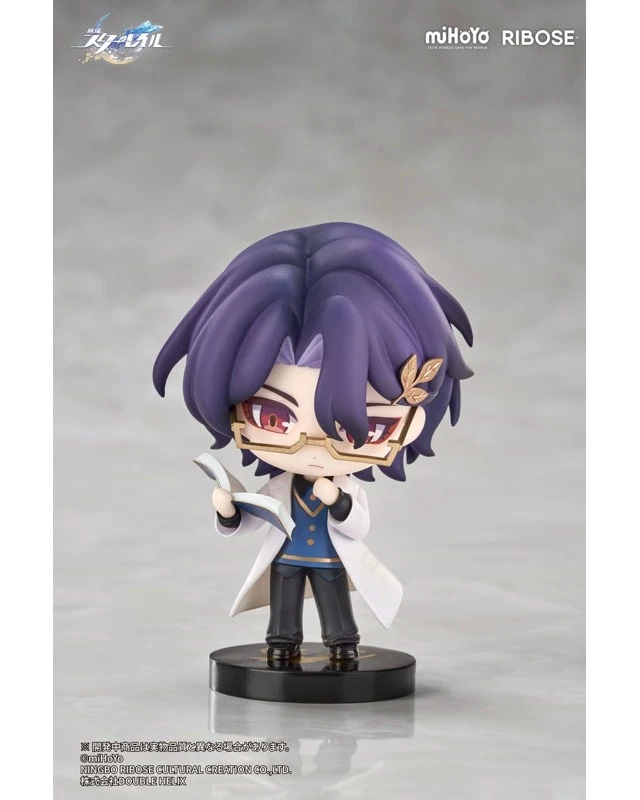 Alt view image 6 of 6 - Honkai: Star Rail Nameless Honor Vol.2 Dr. Ratio Chibi Complete Figure