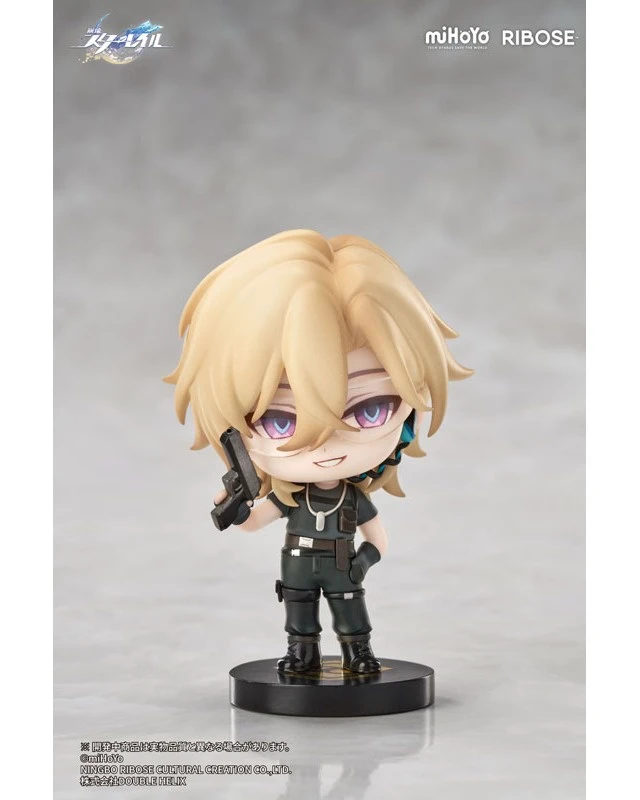 Alt view image 6 of 6 - Honkai: Star Rail Nameless Honor Vol.2 Aventurine Chibi Complete Figure