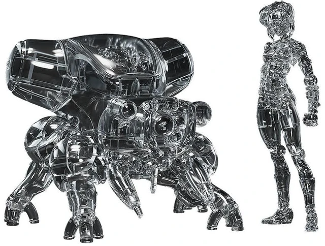 Main image of PLAMAX minimum factory Ghost in the Shell Motoko Kusanagi with Fuchikoma Optical
