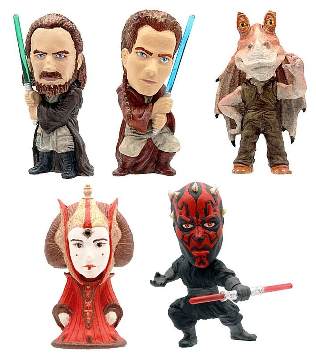 Alt view image 2 of 2 - Star Wars Purapura Mascot PART3 Set of 5