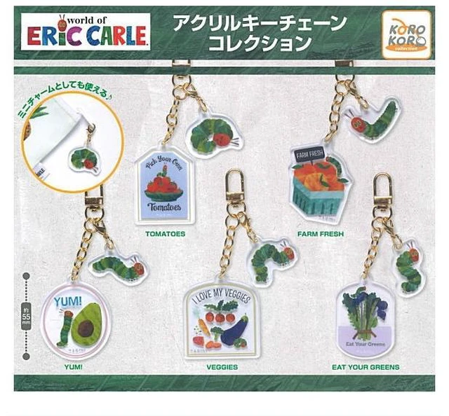 Main image of The World of Eric Carle Acrylic Keychain Collection Set of 5