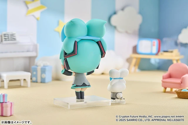 Alt view image 4 of 6 - Japan Hatsune Miku x Cinnamoroll Deformed Complete Figure