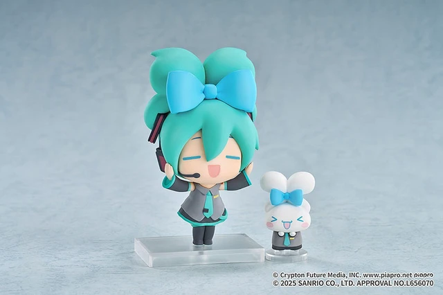 Alt view image 6 of 6 - Japan Hatsune Miku x Cinnamoroll Deformed Complete Figure