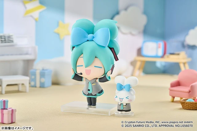 Alt view image 5 of 6 - Japan Hatsune Miku x Cinnamoroll Deformed Complete Figure