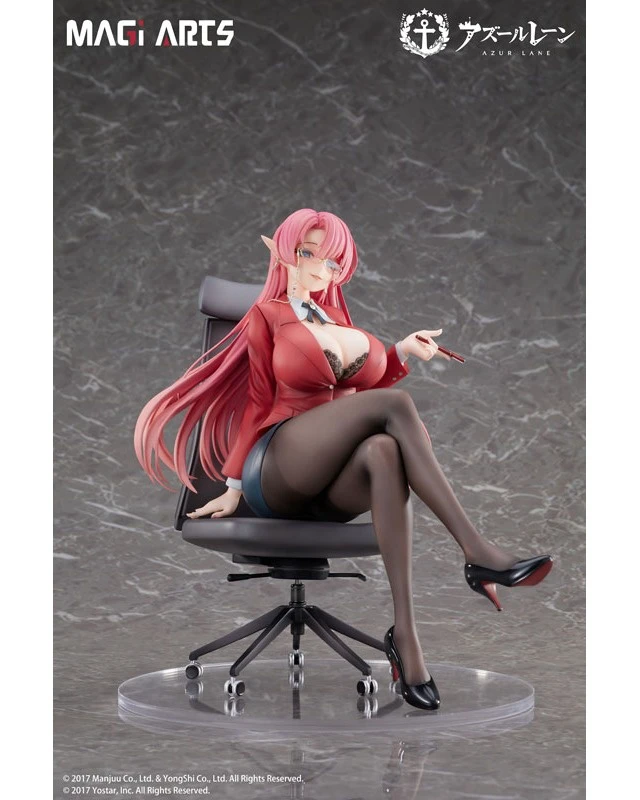 Alt view image 2 of 6 - Japan Azur Lane Duke of York Scholarly Pedagogue 1/6 Complete Figure
