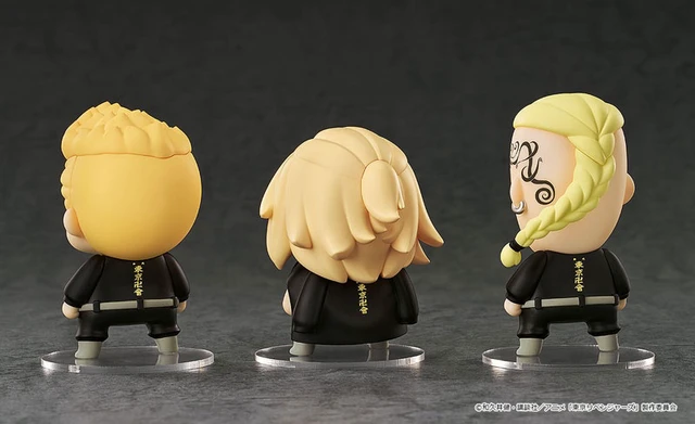 Alt view image 4 of 6 - Japan Deformed Figure Tokyo Revengers Takemichi, Mikey & Draken Bkub Ver.