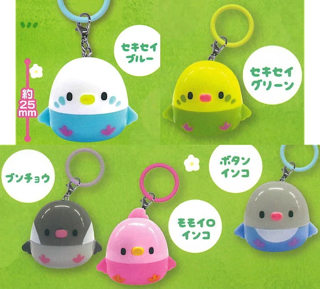 Alt view image 2 of 2 - Japan Mejirushi My Charm Kotori-chans Set of 5