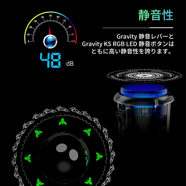 Alt view image 4 of 7 - Japan Qanba Q8 Silent Arcade Joystick (PC Compatible)