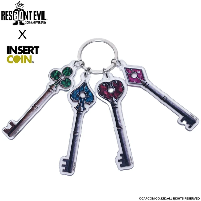 Main image of Japan Resident Evil 30th Anniversary Keychain