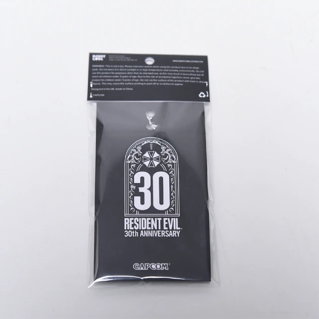Alt view image 4 of 5 - Japan Resident Evil 30th Anniversary Keychain