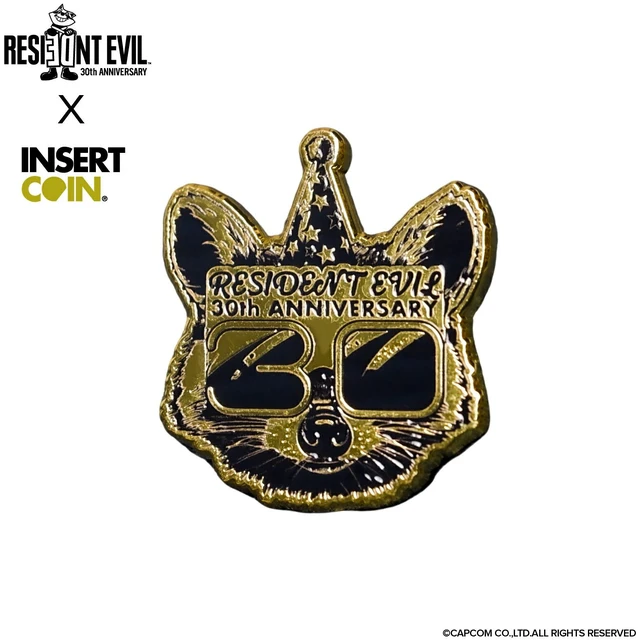 Main image of Japan Resident Evil 30th Anniversary Mr. Raccoon Pin Badge