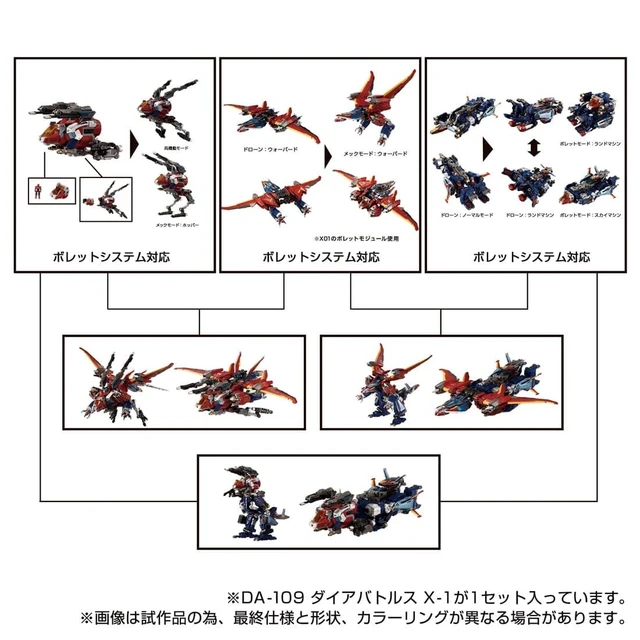 Alt view image 7 of 7 - Diaclone DA-109 Dia-Battles X-1