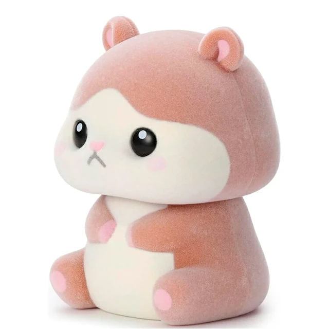 Alt view image 2 of 4 - Mimicry Pet Manekko Baby Ham-Ham Talking Plush