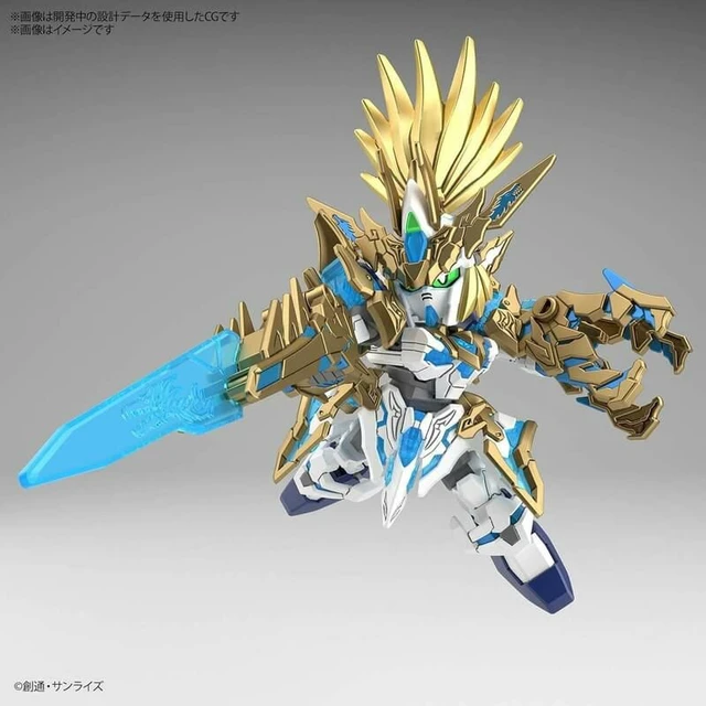 Alt view image 4 of 6 - SDW HEROES Ryuson Liu Bei Unicorn Gundam Model Kit