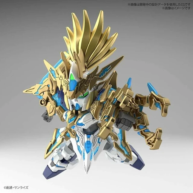 Alt view image 5 of 6 - SDW HEROES Ryuson Liu Bei Unicorn Gundam Model Kit