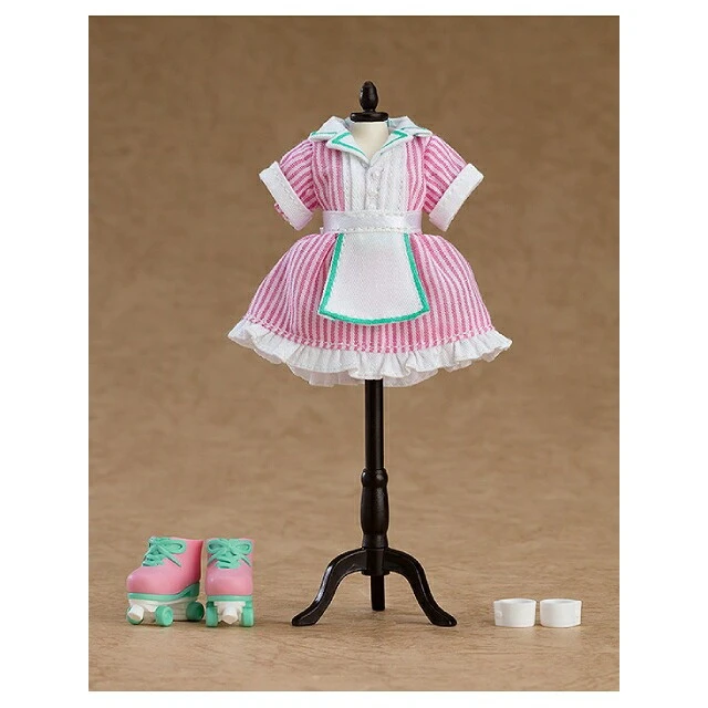 Alt view image 2 of 5 - Japan Nendoroid Doll Outfit Set: Diner - Girl (Pink)