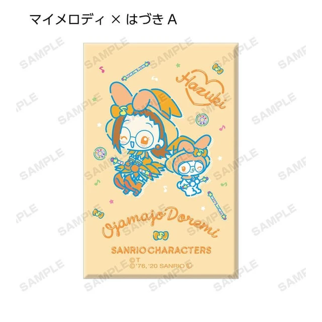 Alt view image 3 of 7 - Ojamajo Doremi x Sanrio Characters Trading Can Magnet 12-Piece BOX