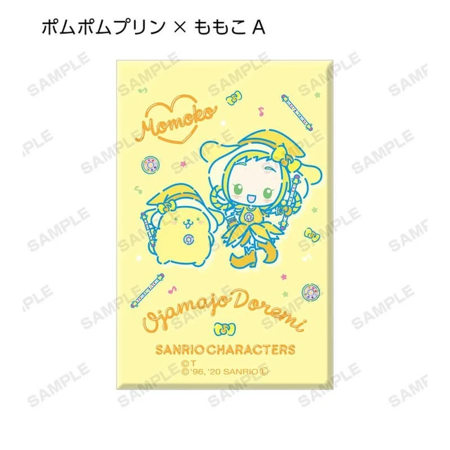 Alt view image 6 of 7 - Ojamajo Doremi x Sanrio Characters Trading Can Magnet 12-Piece BOX