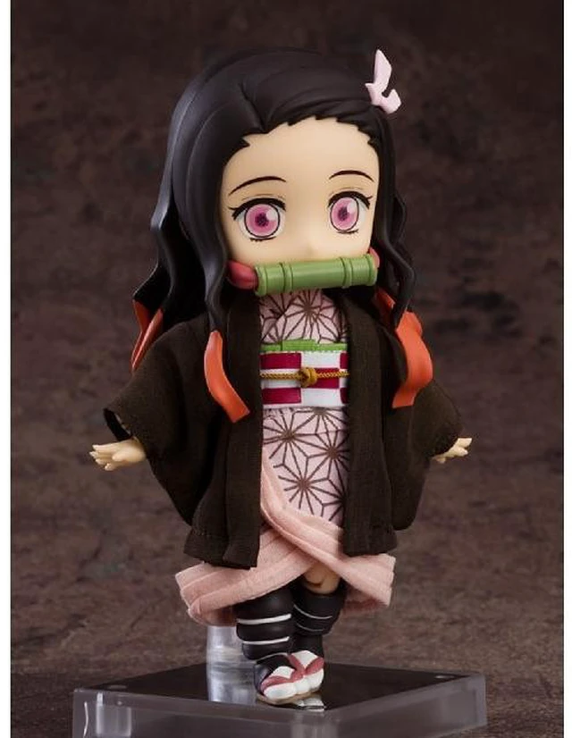 Alt view image 4 of 5 - Japan Nendoroid Doll Outfit Set: Demon Slayer - Nezuko Kamado
