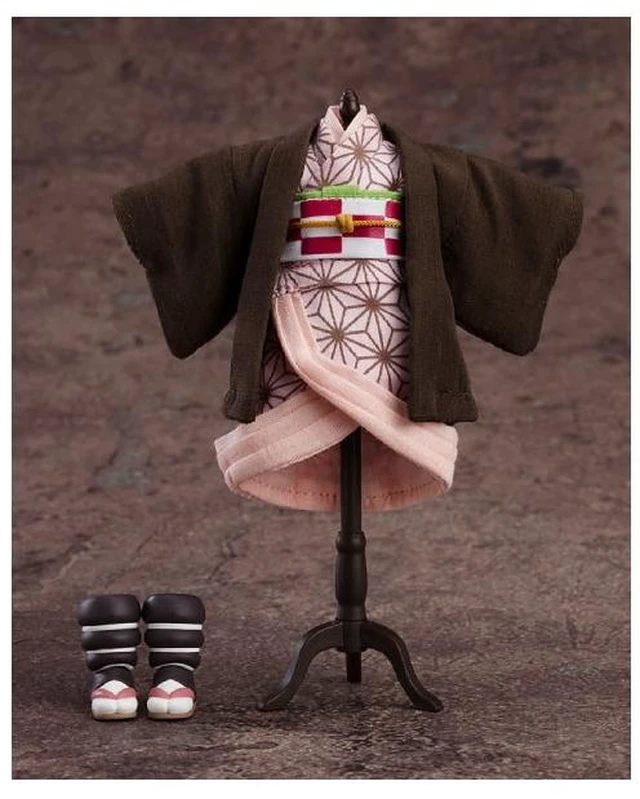 Alt view image 3 of 5 - Japan Nendoroid Doll Outfit Set: Demon Slayer - Nezuko Kamado