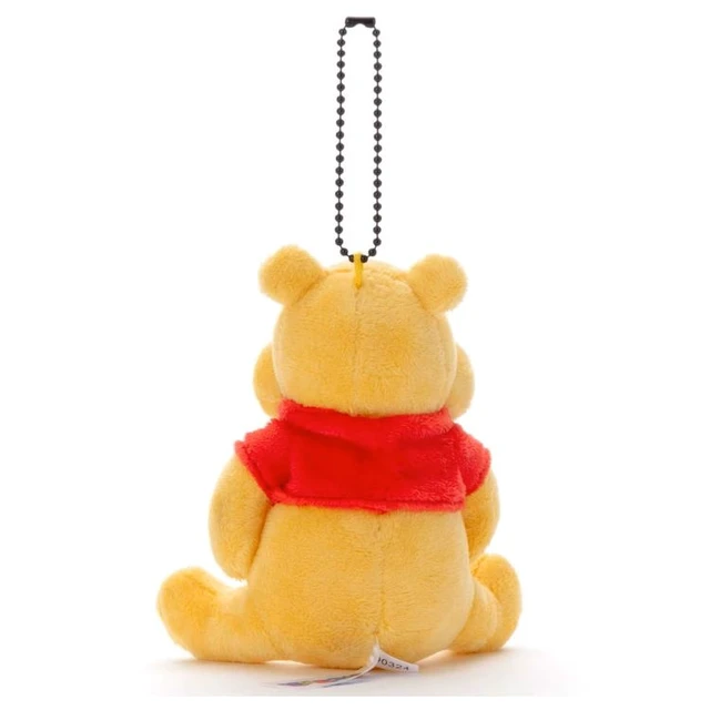 Alt view image 2 of 3 - Winnie the Pooh Ball Chain Mascot L Funny Face