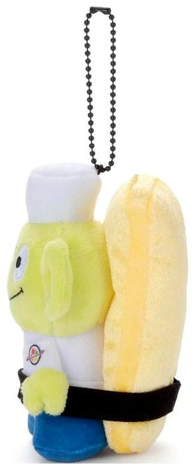 Alt view image 3 of 4 - Toy Story 30th Anniversary Sushi Alien Egg Ball Chain Mascot