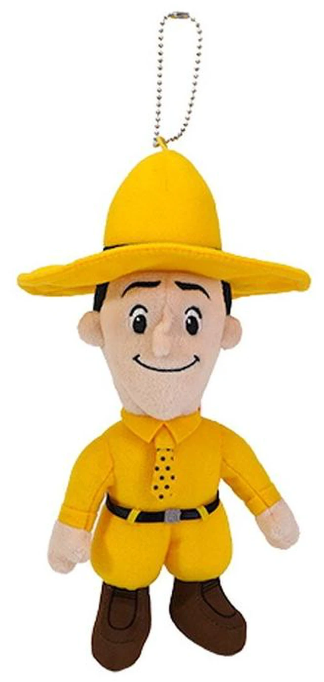 Main image of Curious George The Man with the Yellow Hat Puppet Mascot