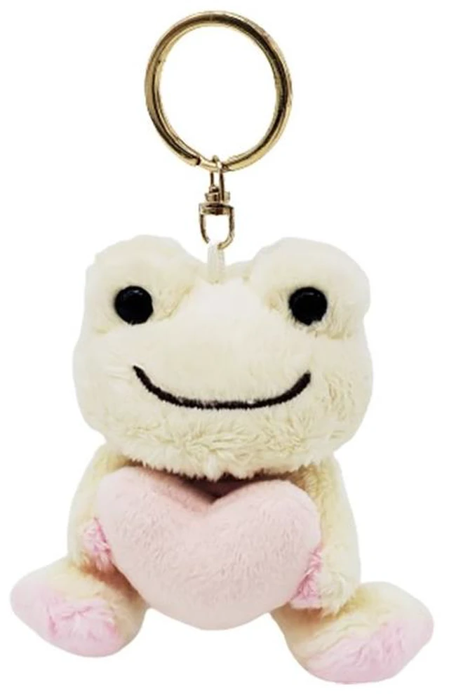 Main image of Pickles the Frog Mascot Sweet Color White Plush